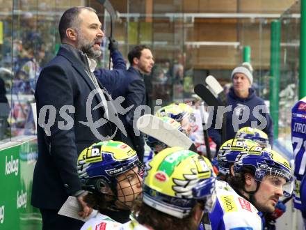 Eishockey ICE Bundesliga.  Winn2day ICE Hockey League. VSV gegen HCB Suedtirol Alperia.   Trainer Pierre Allard (VSV). Villach, am 28.12.2025.
Foto: Kuess
www.qspictures.net
---
pressefotos, pressefotografie, kuess, qs, qspictures, sport, bild, bilder, bilddatenbank
