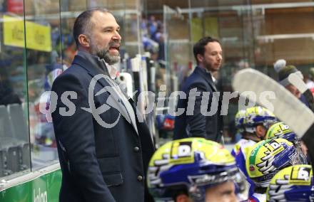 Eishockey ICE Bundesliga.  Winn2day ICE Hockey League. VSV gegen HCB Suedtirol Alperia.   Trainer Pierre Allard, Co-Trainer Marco Pewal (VSV). Villach, am 28.12.2025.
Foto: Kuess
www.qspictures.net
---
pressefotos, pressefotografie, kuess, qs, qspictures, sport, bild, bilder, bilddatenbank