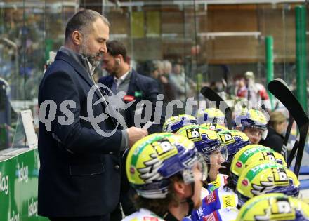 Eishockey ICE Bundesliga.  Winn2day ICE Hockey League. VSV gegen HCB Suedtirol Alperia.   Trainer Pierre Allard, Co-Trainer Marco Pewal (VSV). Villach, am 28.12.2025.
Foto: Kuess
www.qspictures.net
---
pressefotos, pressefotografie, kuess, qs, qspictures, sport, bild, bilder, bilddatenbank