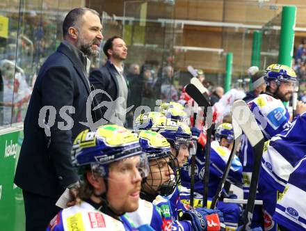 Eishockey ICE Bundesliga.  Winn2day ICE Hockey League. VSV gegen HCB Suedtirol Alperia.   Trainer Pierre Allard, Co-Trainer Marco Pewal (VSV). Villach, am 28.12.2025.
Foto: Kuess
www.qspictures.net
---
pressefotos, pressefotografie, kuess, qs, qspictures, sport, bild, bilder, bilddatenbank