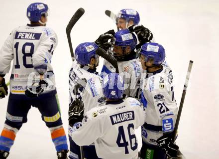 Eishockey AHC Division I. Althofen gegen Steindorf.  Torjubel CIMZAR, Tadej    (Steindorf). Althofen, am 3.1.2026.
Foto: Kuess
www.qspictures.net
---
pressefotos, pressefotografie, kuess, qs, qspictures, sport, bild, bilder, bilddatenbank