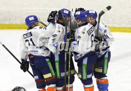 Eishockey AHC Division I. Althofen gegen Steindorf.  Torjubel    (Steindorf). Althofen, am 3.1.2026.
Foto: Kuess
www.qspictures.net
---
pressefotos, pressefotografie, kuess, qs, qspictures, sport, bild, bilder, bilddatenbank