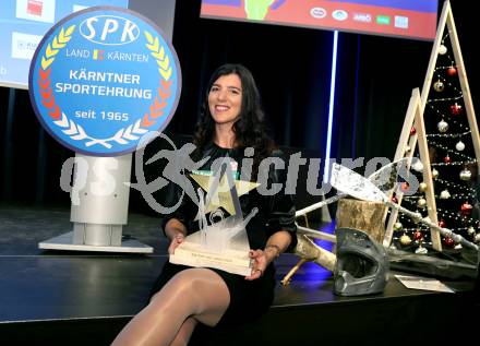Nacht des Sports 2025 Ehrungen des Kaerntner Sportjahres 2025.  Sportlergala.   Magdalena Lobnig. Velden, am 22.12.2025. 
Foto: Kuess
www.qspictures.net
---
pressefotos, pressefotografie, kuess, qs, qspictures, sport, bild, bilder, bilddatenbank