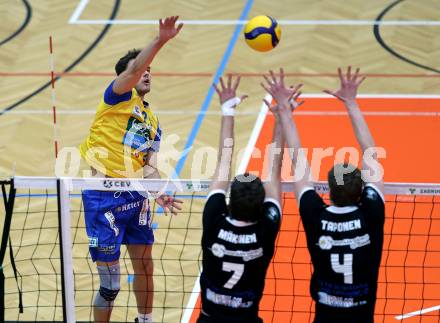 Volleyball CEV Cup.  SK Zadruga Aich/Dob gegen AKAA Volley (FIN).   Kristers Landzans (Aich/Dob). Bleiburg, am 7.1.2026.
Foto: Kuess
www.qspictures.net
---
pressefotos, pressefotografie, kuess, qs, qspictures, sport, bild, bilder, bilddatenbank