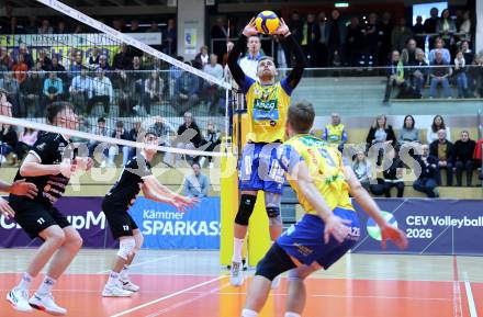 Volleyball CEV Cup.  SK Zadruga Aich/Dob gegen AKAA Volley (FIN). Jiri Srb  (Aich/Dob). Bleiburg, am 7.1.2026.
Foto: Kuess
www.qspictures.net
---
pressefotos, pressefotografie, kuess, qs, qspictures, sport, bild, bilder, bilddatenbank