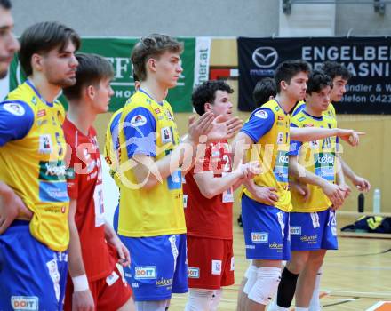 Volleyball CEV Cup.  SK Zadruga Aich/Dob gegen AKAA Volley (FIN).  (Aich/Dob). Bleiburg, am 7.1.2026.
Foto: Kuess
www.qspictures.net
---
pressefotos, pressefotografie, kuess, qs, qspictures, sport, bild, bilder, bilddatenbank