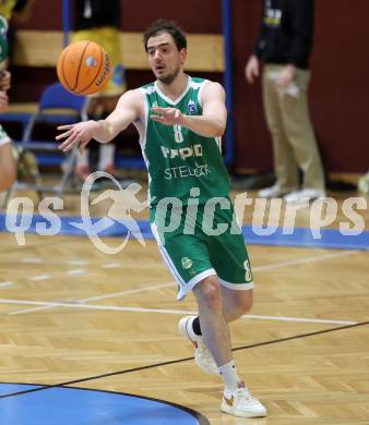 Basketball 2. Liga 2025/2026. Grunddurchgang 12. Runde.  Woerthersee Piraten gegen Basketball Klub Rapid Wien.  Radomir Djurdjevic   (Wien). Klagenfurt, am 6.1.2026
Foto: Kuess
---
pressefotos, pressefotografie, kuess, qs, qspictures, sport, bild, bilder, bilddatenbank