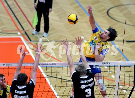 Volleyball CEV Cup.  SK Zadruga Aich/Dob gegen AKAA Volley (FIN).  Jan Jirasek  (Aich/Dob). Bleiburg, am 7.1.2026.
Foto: Kuess
www.qspictures.net
---
pressefotos, pressefotografie, kuess, qs, qspictures, sport, bild, bilder, bilddatenbank