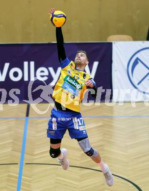 Volleyball CEV Cup.  SK Zadruga Aich/Dob gegen AKAA Volley (FIN). Jiri Srb (Aich/Dob). Bleiburg, am 7.1.2026.
Foto: Kuess
www.qspictures.net
---
pressefotos, pressefotografie, kuess, qs, qspictures, sport, bild, bilder, bilddatenbank