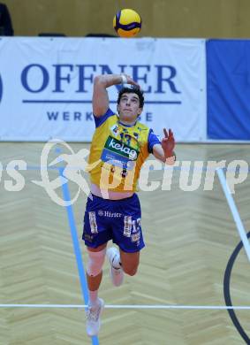 Volleyball CEV Cup.  SK Zadruga Aich/Dob gegen AKAA Volley (FIN). Sebastian Sablatnig  (Aich/Dob). Bleiburg, am 7.1.2026.
Foto: Kuess
www.qspictures.net
---
pressefotos, pressefotografie, kuess, qs, qspictures, sport, bild, bilder, bilddatenbank