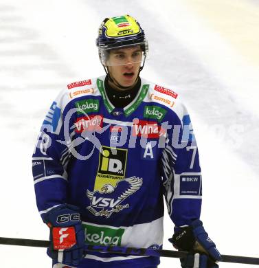 Eishockey ICE Bundesliga.  Winn2day ICE Hockey League. VSV gegen KAC. Felix Maxa  (VSV). Villach, am 9.1.2026.
Foto: Kuess
www.qspictures.net
---
pressefotos, pressefotografie, kuess, qs, qspictures, sport, bild, bilder, bilddatenbank