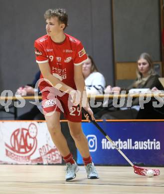 IFL Floorball.  KAC gegen VSV. Sebastian Flaschberger  (KAC). Klagenfurt, am 10.1.2026.
Foto: Kuess
www.qspictures.net
---
pressefotos, pressefotografie, kuess, qs, qspictures, sport, bild, bilder, bilddatenbank