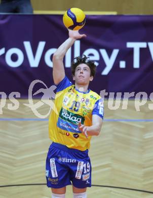 Volleyball CEV Cup.  SK Zadruga Aich/Dob gegen AKAA Volley (FIN). Lukas Martin Micheu  (Aich/Dob). Bleiburg, am 7.1.2026.
Foto: Kuess
www.qspictures.net
---
pressefotos, pressefotografie, kuess, qs, qspictures, sport, bild, bilder, bilddatenbank