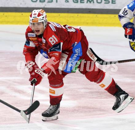 Eishockey ICE Bundesliga.  Winn2day ICE Hockey League. KAC gegen VSV. Finn Van Ee  (KAC). Klagenfurt, am 27.12.2025.
Foto: Kuess
www.qspictures.net
---
pressefotos, pressefotografie, kuess, qs, qspictures, sport, bild, bilder, bilddatenbank