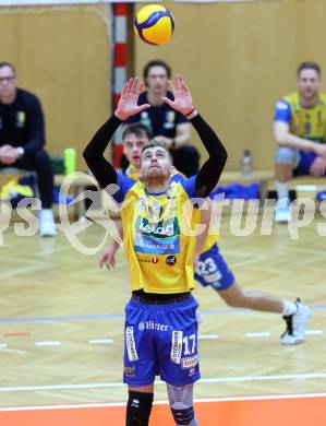 Volleyball CEV Cup.  SK Zadruga Aich/Dob gegen AKAA Volley (FIN). Jiri Srb (Aich/Dob). Bleiburg, am 7.1.2026.
Foto: Kuess
www.qspictures.net
---
pressefotos, pressefotografie, kuess, qs, qspictures, sport, bild, bilder, bilddatenbank
