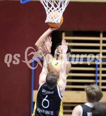 Basketball 2. Liga 2025/2026. Grunddurchgang 15. Runde.  Woerthersee Piraten gegen Vienna United.  Marcus Holyfield (Piraten),  Klagenfurt, am 24.1.2026
Foto: Kuess
---
pressefotos, pressefotografie, kuess, qs, qspictures, sport, bild, bilder, bilddatenbank
