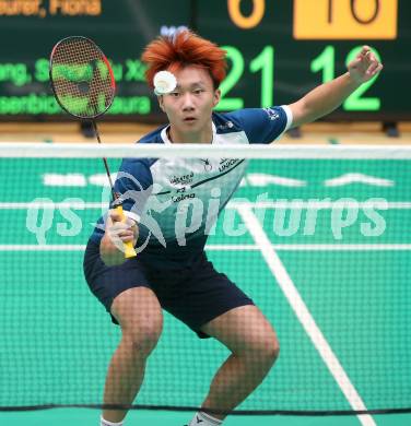 Badminton. Oesterreichische Meisterschaften.  Simon Yu Xuan Wang.   Klagenfurt, am 30.1.2026
Foto: Kuess
www.qspictures.net
---
pressefotos, pressefotografie, kuess, qs, qspictures, sport, bild, bilder, bilddatenbank