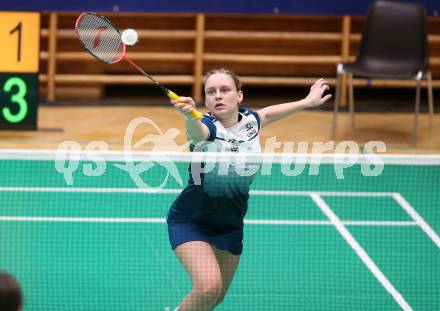 Badminton. Oesterreichische Meisterschaften.  Laura Hasenbichler.   Klagenfurt, am 30.1.2026
Foto: Kuess
www.qspictures.net
---
pressefotos, pressefotografie, kuess, qs, qspictures, sport, bild, bilder, bilddatenbank