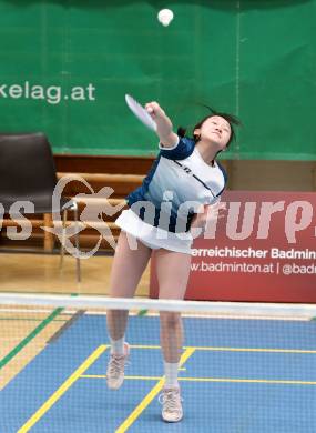 Badminton. Oesterreichische Meisterschaften.   Ziling Zhan.   Klagenfurt, am 30.1.2026
Foto: Kuess
www.qspictures.net
---
pressefotos, pressefotografie, kuess, qs, qspictures, sport, bild, bilder, bilddatenbank