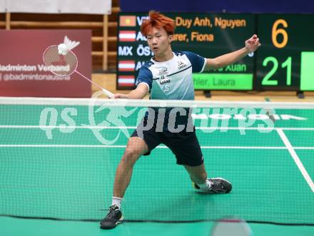 Badminton. Oesterreichische Meisterschaften.   Simon Yu Xuan Wang.   Klagenfurt, am 30.1.2026
Foto: Kuess
www.qspictures.net
---
pressefotos, pressefotografie, kuess, qs, qspictures, sport, bild, bilder, bilddatenbank