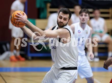 Basketball 2. Liga 2025/2026. Grunddurchgang 16. Runde.  KOS Celovec gegen Upper Austrian Ballers.  Marin Sliskovic  (KOS), Klagenfurt, am 31.1.2026
Foto: Kuess
---
pressefotos, pressefotografie, kuess, qs, qspictures, sport, bild, bilder, bilddatenbank