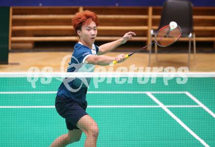Badminton. Oesterreichische Meisterschaften.   Simon Yu Xuan Wang.   Klagenfurt, am 30.1.2026
Foto: Kuess
www.qspictures.net
---
pressefotos, pressefotografie, kuess, qs, qspictures, sport, bild, bilder, bilddatenbank