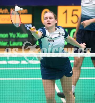 Badminton. Oesterreichische Meisterschaften.  Laura Hasenbichler.   Klagenfurt, am 30.1.2026
Foto: Kuess
www.qspictures.net
---
pressefotos, pressefotografie, kuess, qs, qspictures, sport, bild, bilder, bilddatenbank