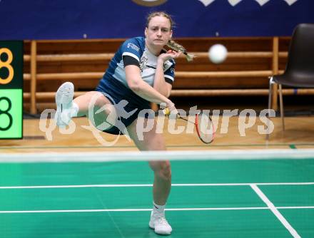 Badminton. Oesterreichische Meisterschaften.  Laura Hasenbichler.     Klagenfurt, am 30.1.2026
Foto: Kuess
www.qspictures.net
---
pressefotos, pressefotografie, kuess, qs, qspictures, sport, bild, bilder, bilddatenbank