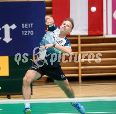 Badminton. Oesterreichische Meisterschaften.  Bernhard Kreuzer.    Klagenfurt, am 30.1.2026
Foto: Kuess
www.qspictures.net
---
pressefotos, pressefotografie, kuess, qs, qspictures, sport, bild, bilder, bilddatenbank