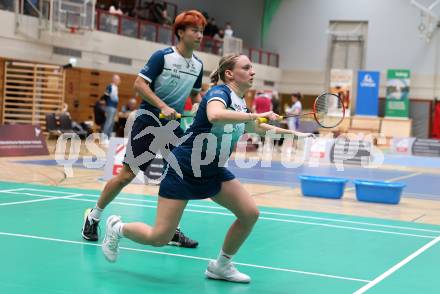 Badminton. Oesterreichische Meisterschaften.  Laura Hasenbichler, Simon Yu Xuan Wang.   Klagenfurt, am 30.1.2026
Foto: Kuess
www.qspictures.net
---
pressefotos, pressefotografie, kuess, qs, qspictures, sport, bild, bilder, bilddatenbank