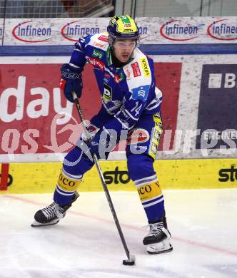 Eishockey ICE Bundesliga.  Winn2day ICE Hockey League. VSV gegen Graz99ers  Johannes Tschurnig  (VSV). Villach, am 30.12.2025.
Foto: Kuess
www.qspictures.net
---
pressefotos, pressefotografie, kuess, qs, qspictures, sport, bild, bilder, bilddatenbank