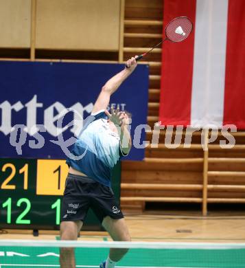 Badminton. Oesterreichische Meisterschaften.  Bernhard Kreuzer.    Klagenfurt, am 30.1.2026
Foto: Kuess
www.qspictures.net
---
pressefotos, pressefotografie, kuess, qs, qspictures, sport, bild, bilder, bilddatenbank