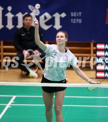 Badminton. Oesterreichische Meisterschaften.  Katharina Hochmeir.    Klagenfurt, am 30.1.2026
Foto: Kuess
www.qspictures.net
---
pressefotos, pressefotografie, kuess, qs, qspictures, sport, bild, bilder, bilddatenbank