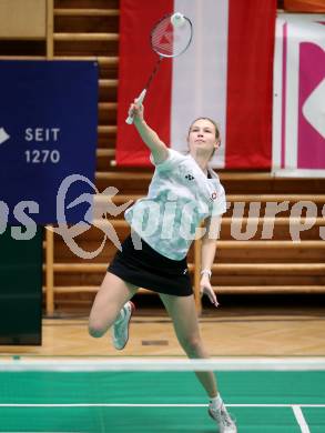 Badminton. Oesterreichische Meisterschaften.  Anna Hagspiel.    Klagenfurt, am 30.1.2026
Foto: Kuess
www.qspictures.net
---
pressefotos, pressefotografie, kuess, qs, qspictures, sport, bild, bilder, bilddatenbank