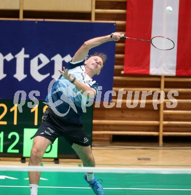 Badminton. Oesterreichische Meisterschaften.  Bernhard Kreuzer.    Klagenfurt, am 30.1.2026
Foto: Kuess
www.qspictures.net
---
pressefotos, pressefotografie, kuess, qs, qspictures, sport, bild, bilder, bilddatenbank