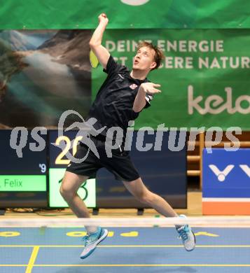 Badminton. Oesterreichische Meisterschaften.  Kai Niederhuber.   Klagenfurt, am 30.1.2026
Foto: Kuess
www.qspictures.net
---
pressefotos, pressefotografie, kuess, qs, qspictures, sport, bild, bilder, bilddatenbank