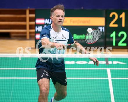 Badminton. Oesterreichische Meisterschaften.  Bernhard Kreuzer.    Klagenfurt, am 30.1.2026
Foto: Kuess
www.qspictures.net
---
pressefotos, pressefotografie, kuess, qs, qspictures, sport, bild, bilder, bilddatenbank