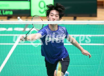 Badminton. Oesterreichische Meisterschaften.  Shanzu Zhan.    Klagenfurt, am 30.1.2026
Foto: Kuess
www.qspictures.net
---
pressefotos, pressefotografie, kuess, qs, qspictures, sport, bild, bilder, bilddatenbank