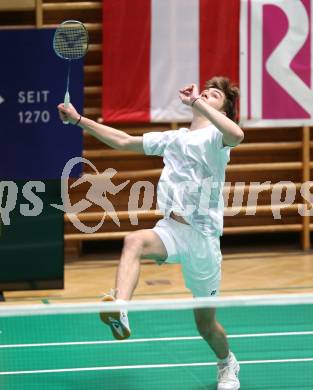 Badminton. Oesterreichische Meisterschaften.  Jakob Mayerhofer..    Klagenfurt, am 30.1.2026
Foto: Kuess
www.qspictures.net
---
pressefotos, pressefotografie, kuess, qs, qspictures, sport, bild, bilder, bilddatenbank