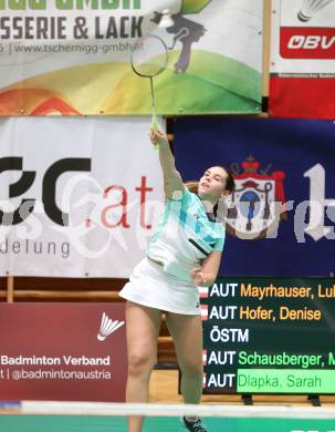 Badminton. Oesterreichische Meisterschaften.  Denise Hofer.    Klagenfurt, am 30.1.2026
Foto: Kuess
www.qspictures.net
---
pressefotos, pressefotografie, kuess, qs, qspictures, sport, bild, bilder, bilddatenbank