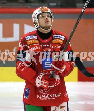 Eishockey ICE Bundesliga.  Winn2day ICE Hockey League. KAC gegen HC Falkenstein Pustertal  Simeon Schwinger (KAC). Klagenfurt, am 5.1.2026
Foto: Kuess
www.qspictures.net
---
pressefotos, pressefotografie, kuess, qs, qspictures, sport, bild, bilder, bilddatenbank