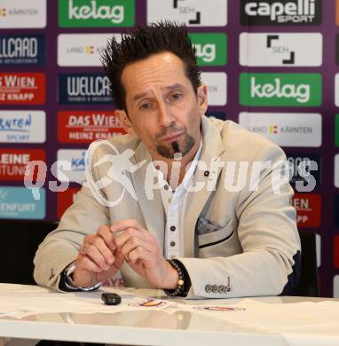 Fussball 2. Liga. Pressekonferenz AK Austria Klagenfurt.  Matthias Dollinger. Klagenfurt, am 6.2..2026
Foto: Kuess
www.qspictures.net
---
pressefotos, pressefotografie, kuess, qs, qspictures, sport, bild, bilder, bilddatenbank