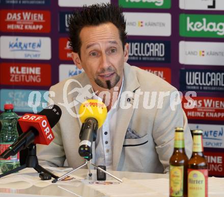 Fussball 2. Liga. Pressekonferenz AK Austria Klagenfurt.  Matthias Dollinger. Klagenfurt, am 6.2..2026
Foto: Kuess
www.qspictures.net
---
pressefotos, pressefotografie, kuess, qs, qspictures, sport, bild, bilder, bilddatenbank
