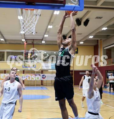 Basketball 2. Liga 2025/2026. Grunddurchgang 17. Runde.  KOS Celovec gegen Union Deutsch Wagram Alligators.  Philip Konate (UDW Alligators). Klagenfurt, am 7.2.2026
Foto: Kuess
---
pressefotos, pressefotografie, kuess, qs, qspictures, sport, bild, bilder, bilddatenbank