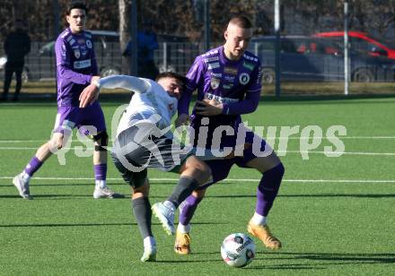 Fussball 2. Liga Testspiel. SK Austria Klagenfurt gegen ND Ilirija.  Bartol Barisic  (Klagenfurt)). Klagenfurt, am 13.2.2026
Foto: Kuess
---
pressefotos, pressefotografie, kuess, qs, qspictures, sport, bild, bilder, bilddatenbank