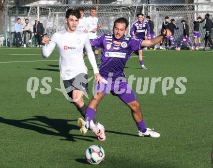 Fussball 2. Liga Testspiel. SK Austria Klagenfurt gegen ND Ilirija.  Leo Vielgut  (Klagenfurt). Klagenfurt, am 13.2.2026
Foto: Kuess
---
pressefotos, pressefotografie, kuess, qs, qspictures, sport, bild, bilder, bilddatenbank