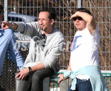 Fussball 2. Liga Testspiel. SK Austria Klagenfurt gegen ND Ilirija.    Matthias Dollinger, Michael Pontasch. Klagenfurt, am 13.2.2026
Foto: Kuess
---
pressefotos, pressefotografie, kuess, qs, qspictures, sport, bild, bilder, bilddatenbank