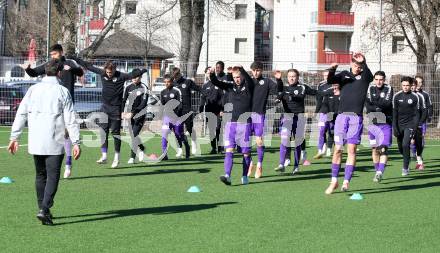 Fussball 2. Liga Testspiel. SK Austria Klagenfurt gegen ND Ilirija.  Florian Jaritz  (Klagenfurt).. Klagenfurt, am 13.2.2026
Foto: Kuess
---
pressefotos, pressefotografie, kuess, qs, qspictures, sport, bild, bilder, bilddatenbank
