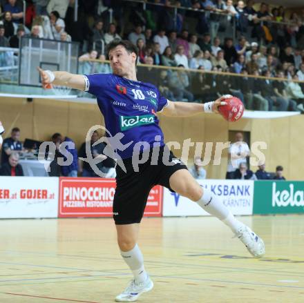 Handball Bundesliga. HLA. SC Ferlach gegen Hard.  Toni Perkusic (SCF).  Ferlach, am 14.2.2026.
Foto: Kuess
www.qspictures.net
---
pressefotos, pressefotografie, kuess, qs, qspictures, sport, bild, bilder, bilddatenbank