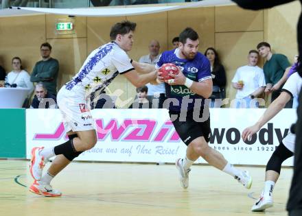 Handball Bundesliga. HLA. SC Ferlach gegen Hard.  Blaz Noyan  (SCF),   (Hard.  Ferlach, am 14.2.2026.
Foto: Kuess
www.qspictures.net
---
pressefotos, pressefotografie, kuess, qs, qspictures, sport, bild, bilder, bilddatenbank
